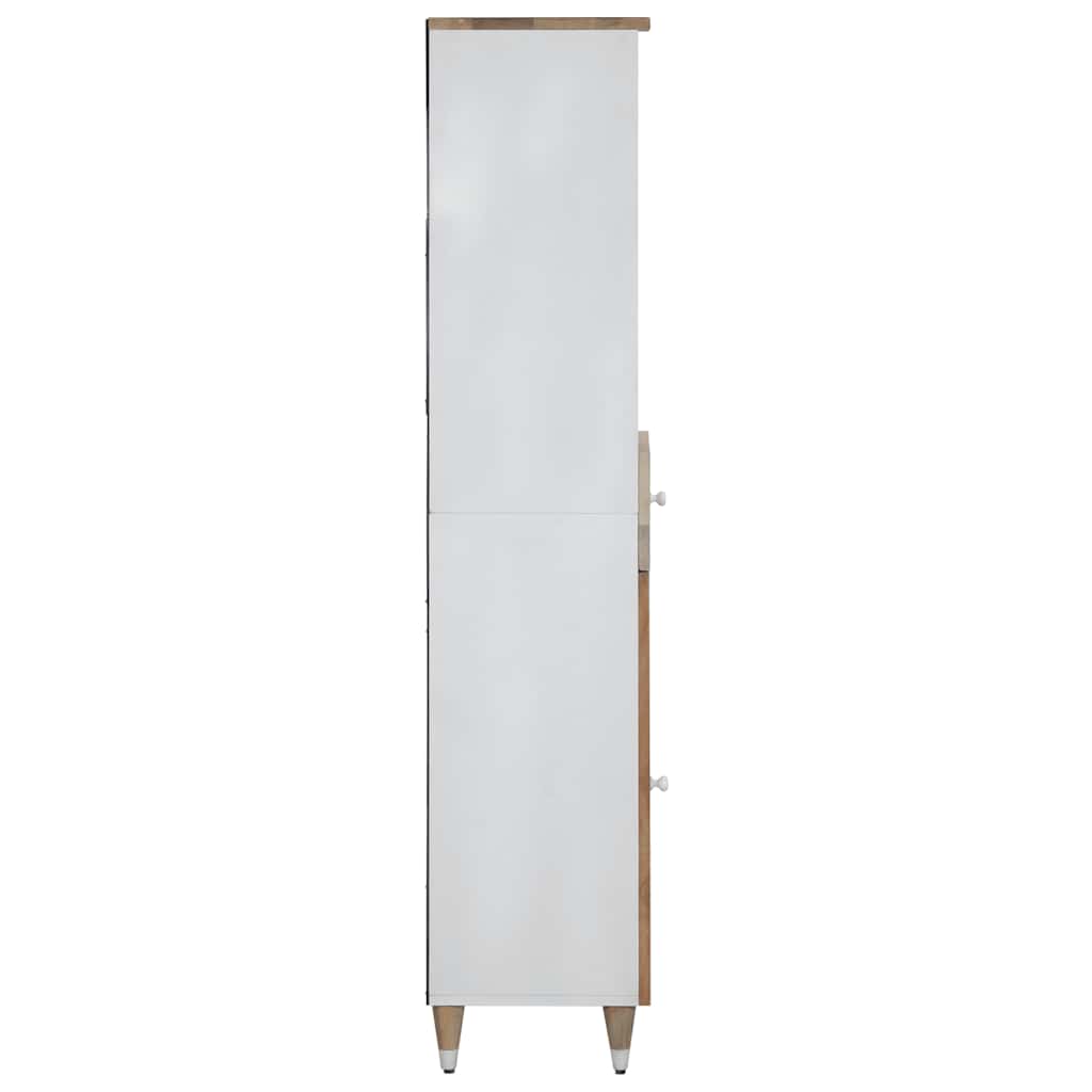 vidaXL Dulap de baie, 38x33,5x160 cm, lemn masiv de mango vidaXL Dulap de baie, 38x33,5x160 cm, lemn masiv de mango