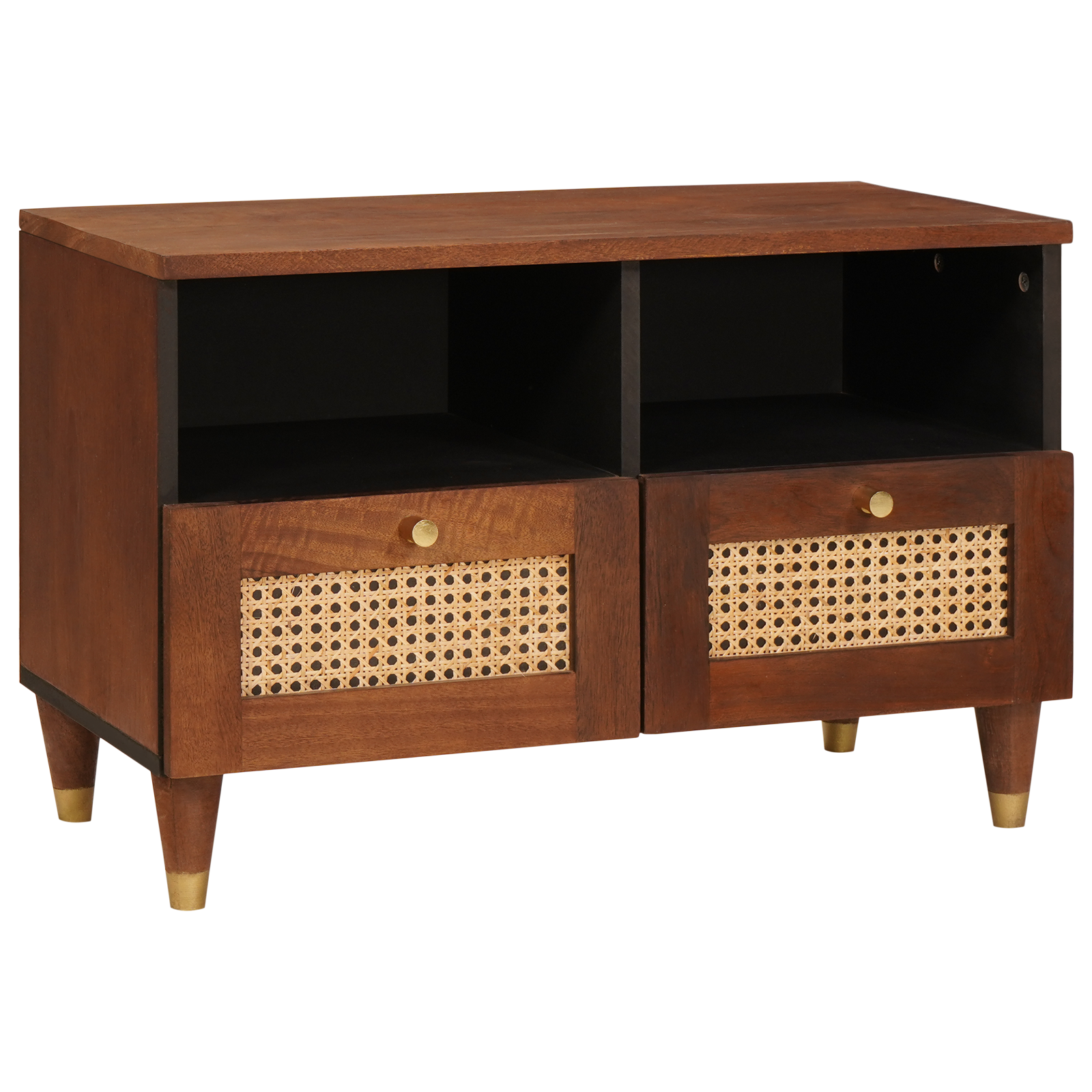 vidaXL Dulapuri și suporturi pentru stocarea media Maro