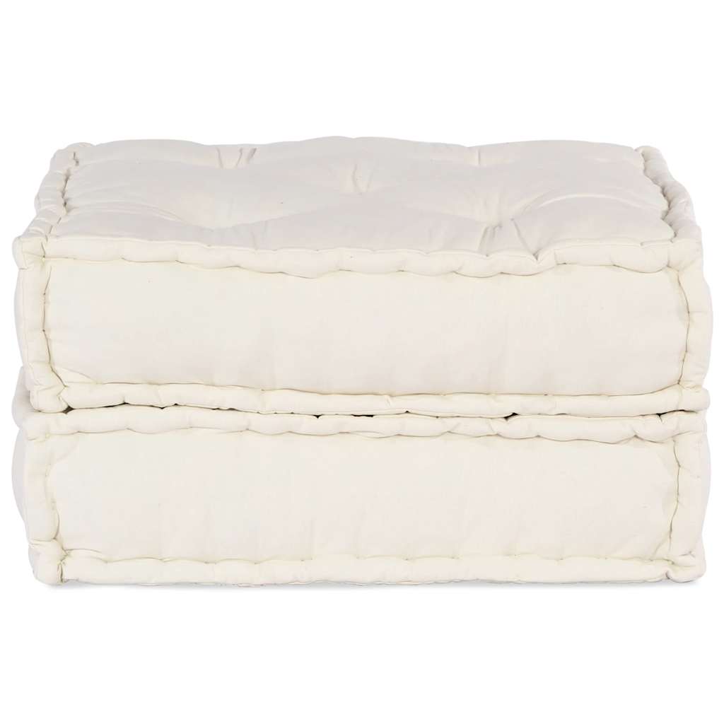 vidaXL Unitatea de sofa modulară crem 70x70x36 țesătură