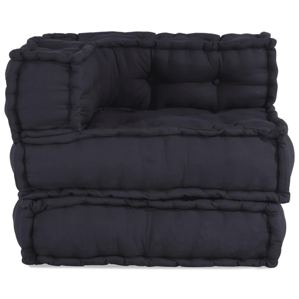 vidaXL Puf modular Antracit 70x70x54 Material