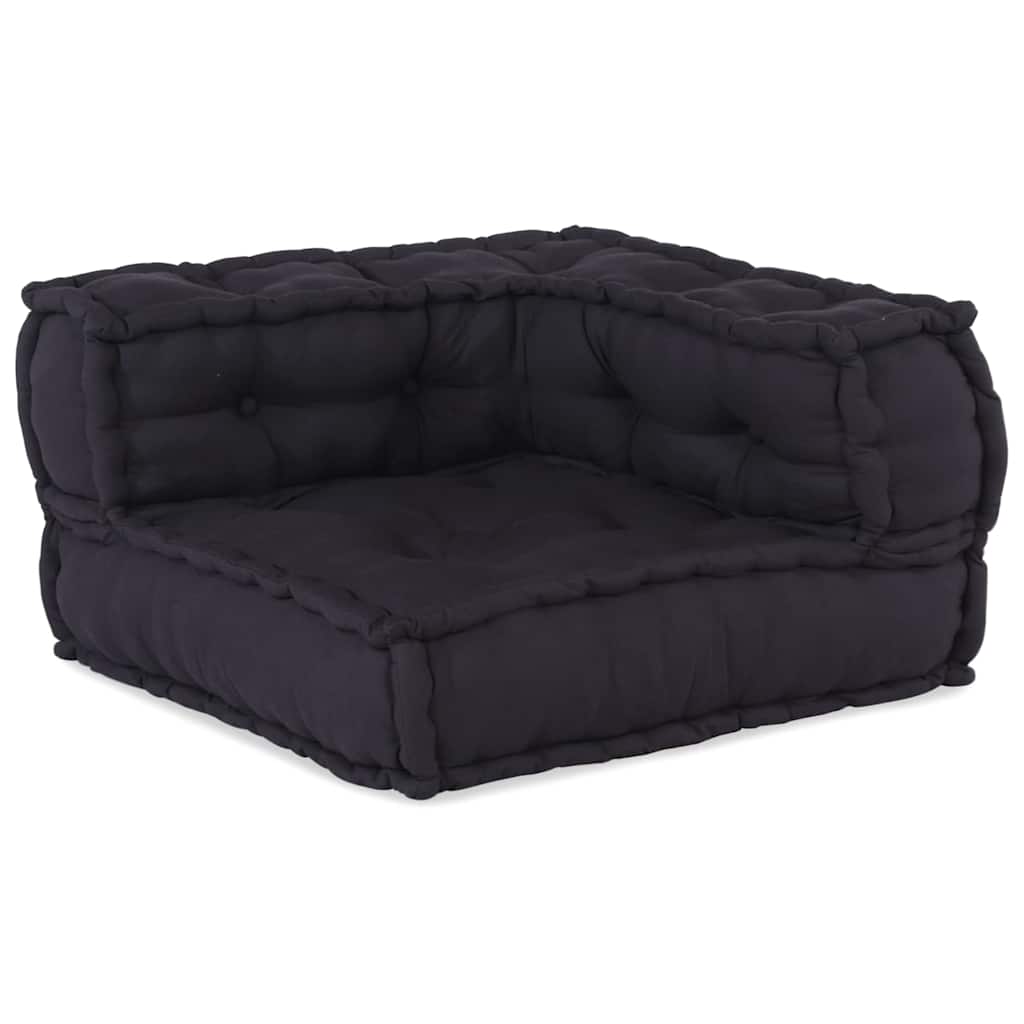 vidaXL Puf modular Antracit 70x70x54 Material