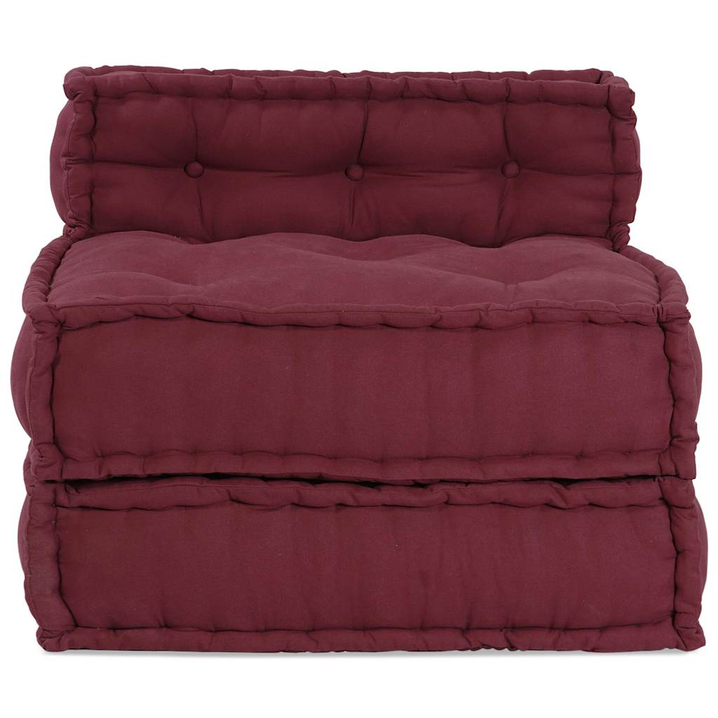 vidaXL Puf modular maro 70x70x54 material vidaXL Puf modular maro 70x70x54 material