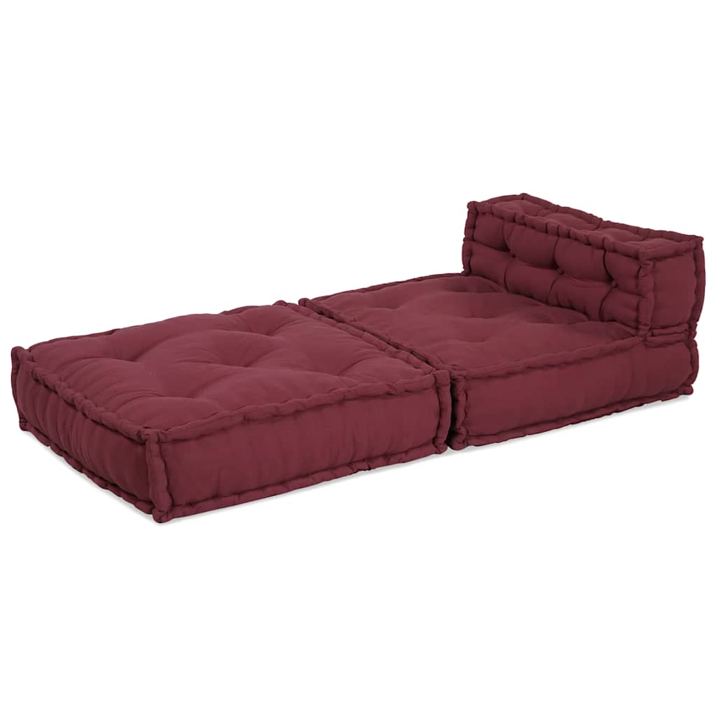 vidaXL Puf modular maro 70x70x54 material vidaXL Puf modular maro 70x70x54 material