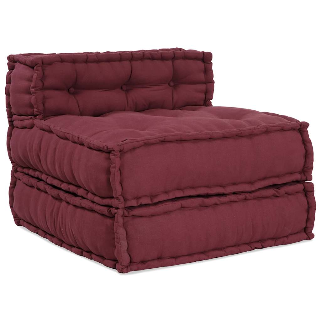 vidaXL Puf modular maro 70x70x54 material vidaXL Puf modular maro 70x70x54 material