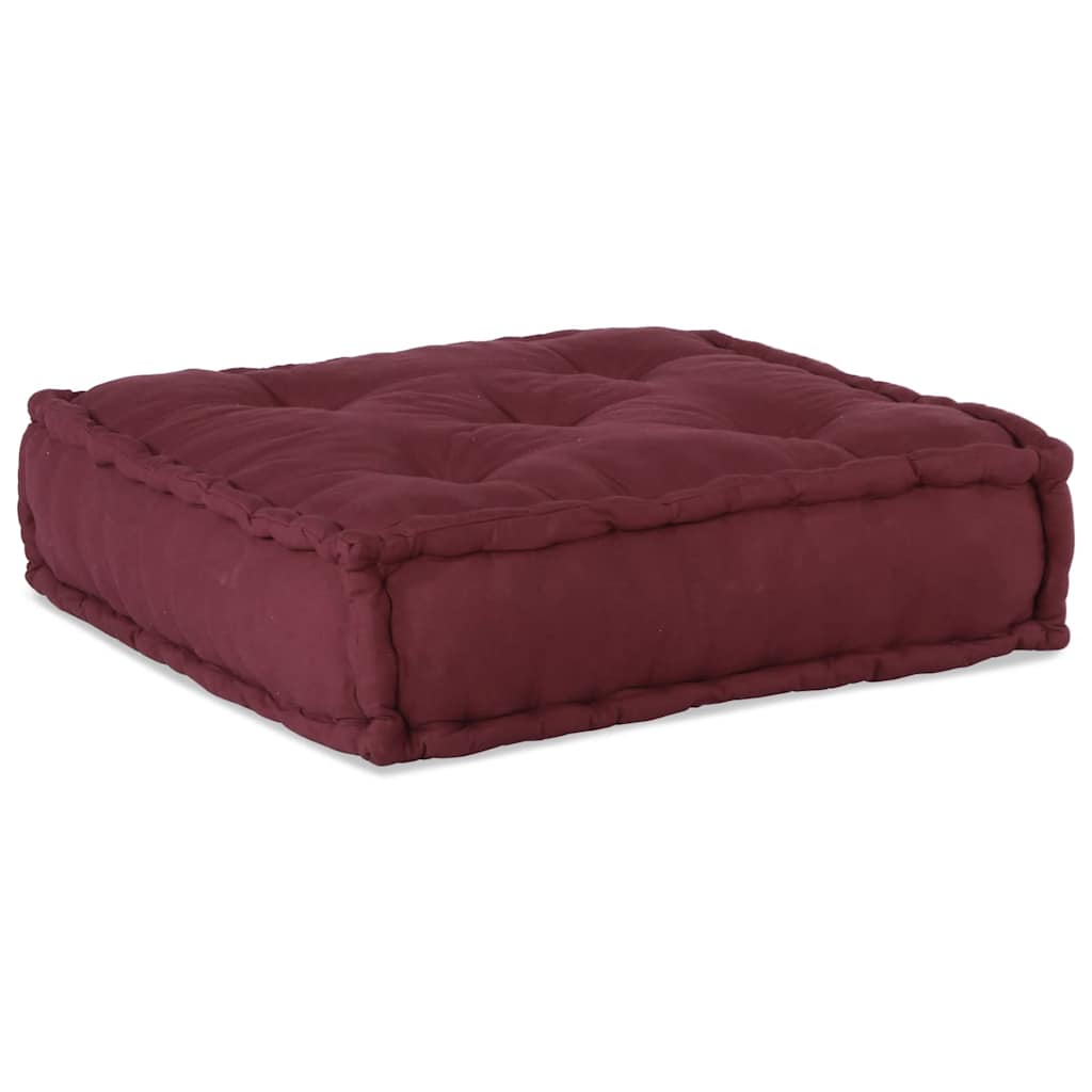 vidaXL Puf modular Maroon 70x70x36 țesătură vidaXL Puf modular Maroon 70x70x36 țesătură
