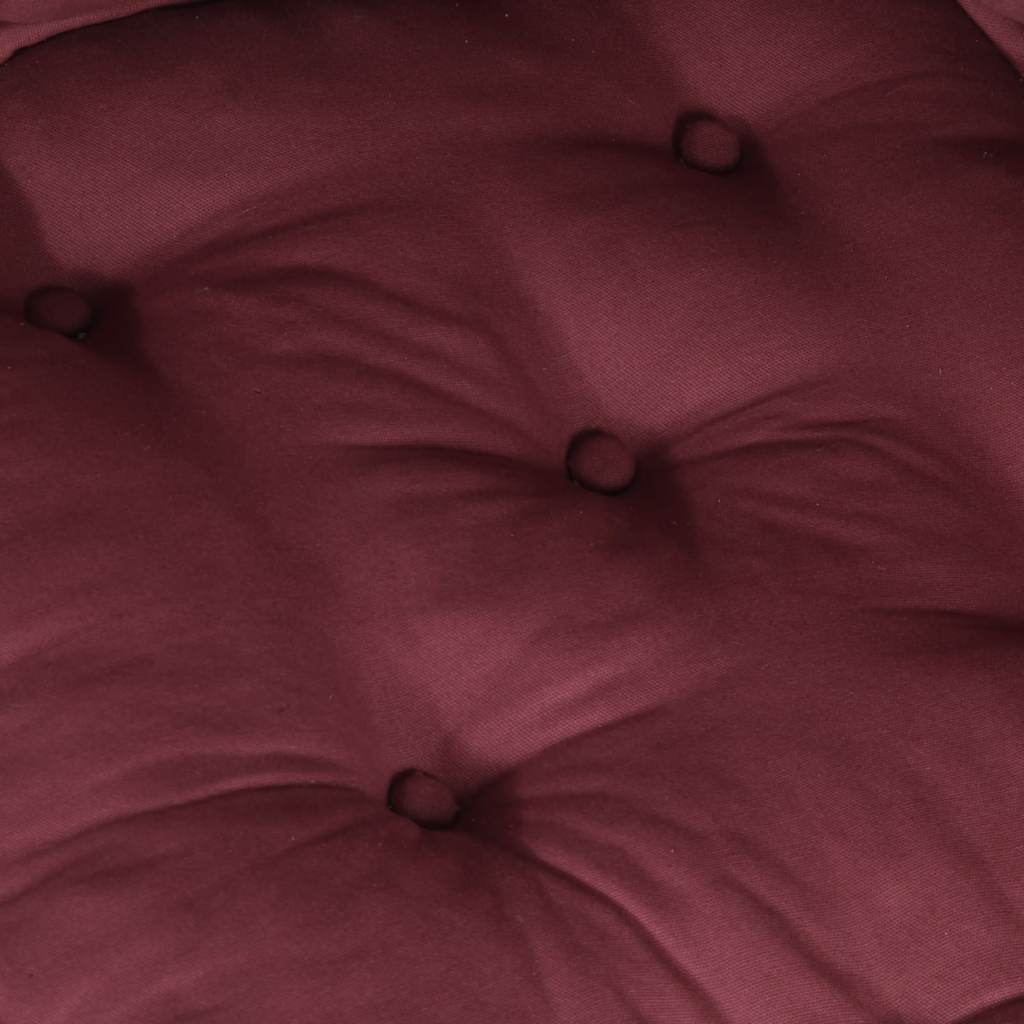 vidaXL Puf modular Maroon 70x70x36 țesătură vidaXL Puf modular Maroon 70x70x36 țesătură