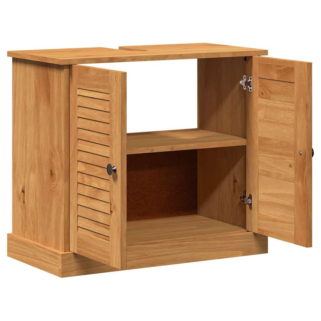 vidaXL Unități de vanitate pentru baie maro miere 67.5 x 34 x 59 cm vidaXL Unități de vanitate pentru baie maro miere 67.5 x 34 x 59 cm