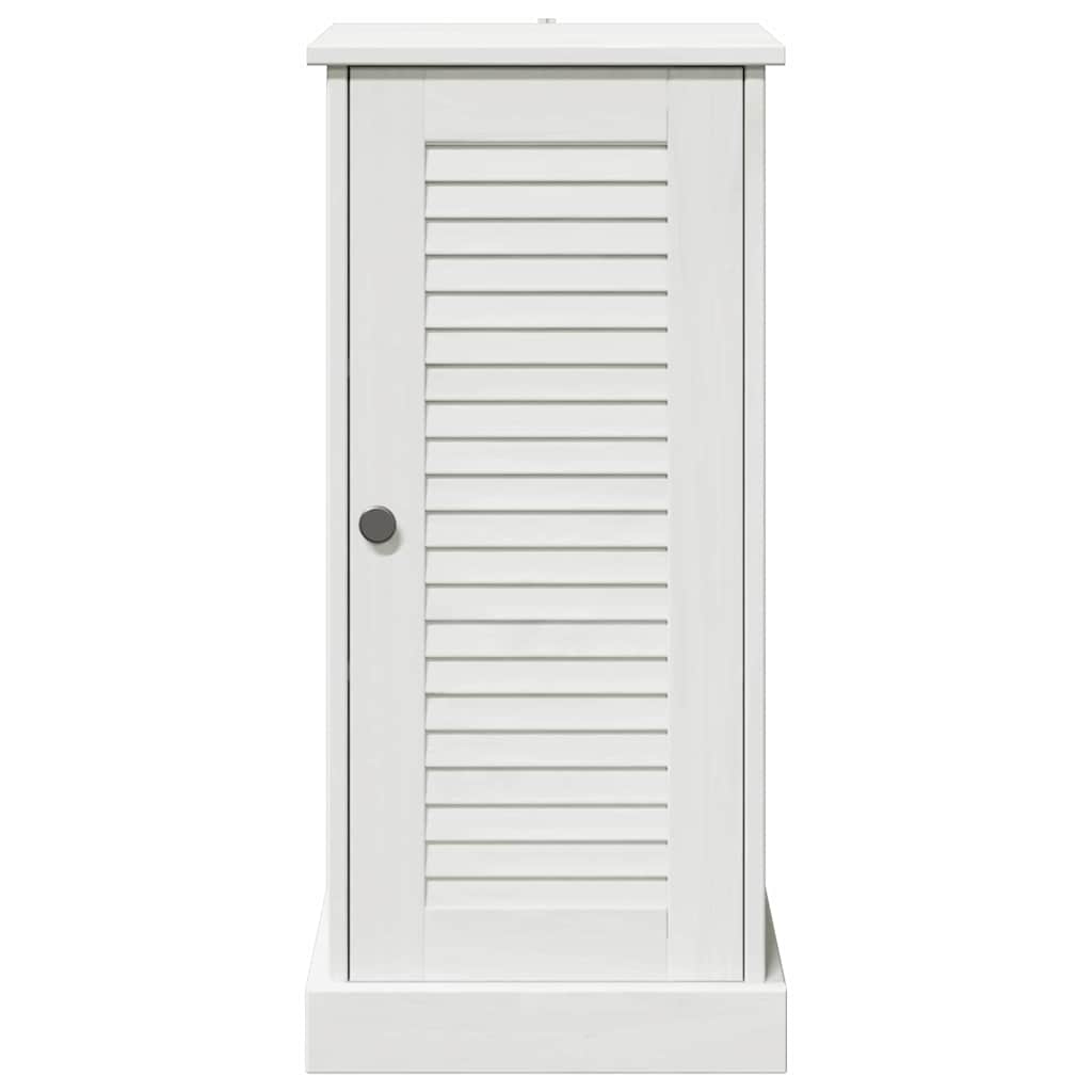 vidaXL Dulap pentru Baie cu raft VIGO alb antichizat 37 x 34 x 80 cm vidaXL Dulap pentru Baie cu raft VIGO alb antichizat 37 x 34 x 80 cm