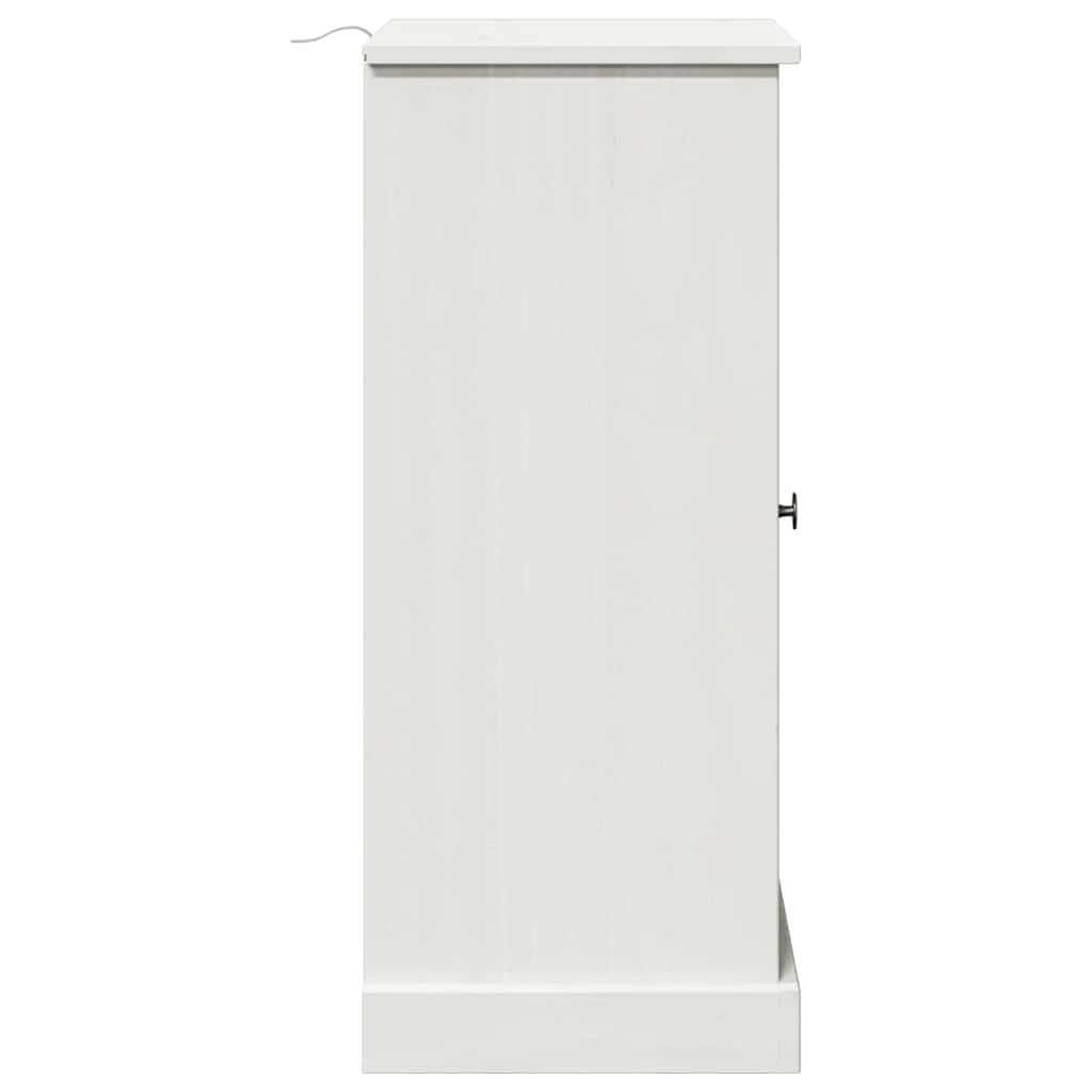 vidaXL Dulap pentru Baie cu raft VIGO alb antichizat 37 x 34 x 80 cm vidaXL Dulap pentru Baie cu raft VIGO alb antichizat 37 x 34 x 80 cm