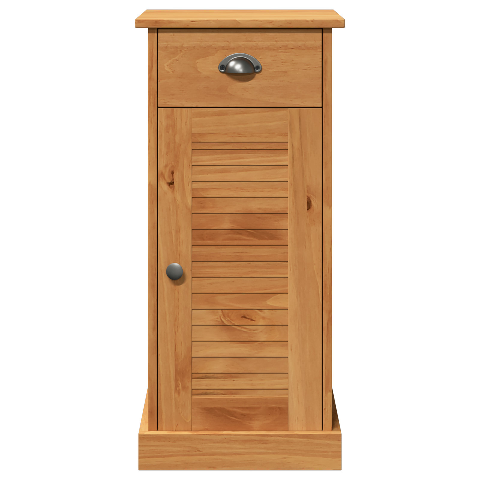 vidaXL Cabinet de baie "VIGO" cu sertar 37x34x80 cm Lemn masiv de pin