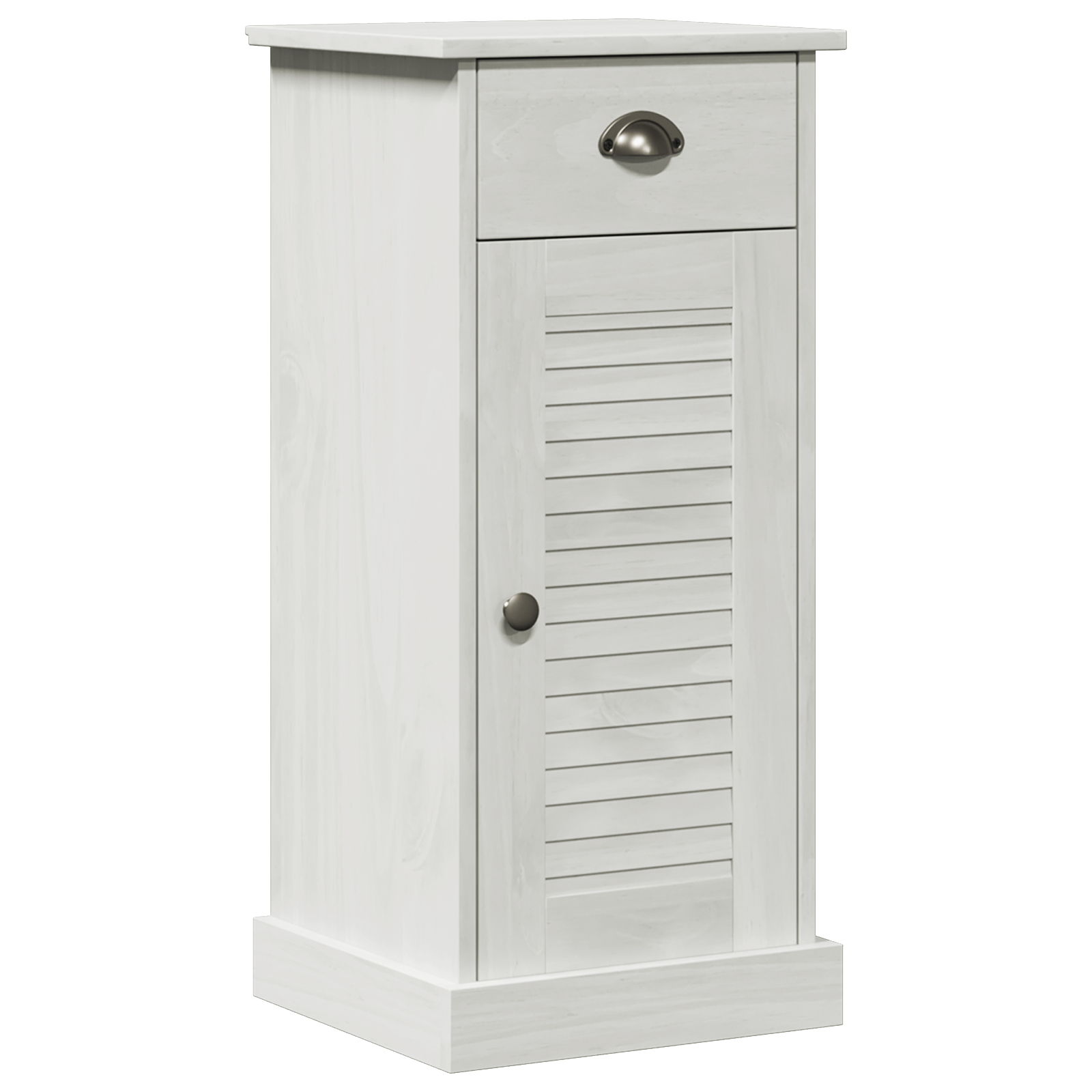 vidaXL Cabinet de baie "VIGO" cu Sertar 37x34x80 cm Lemn Masiv de Pin