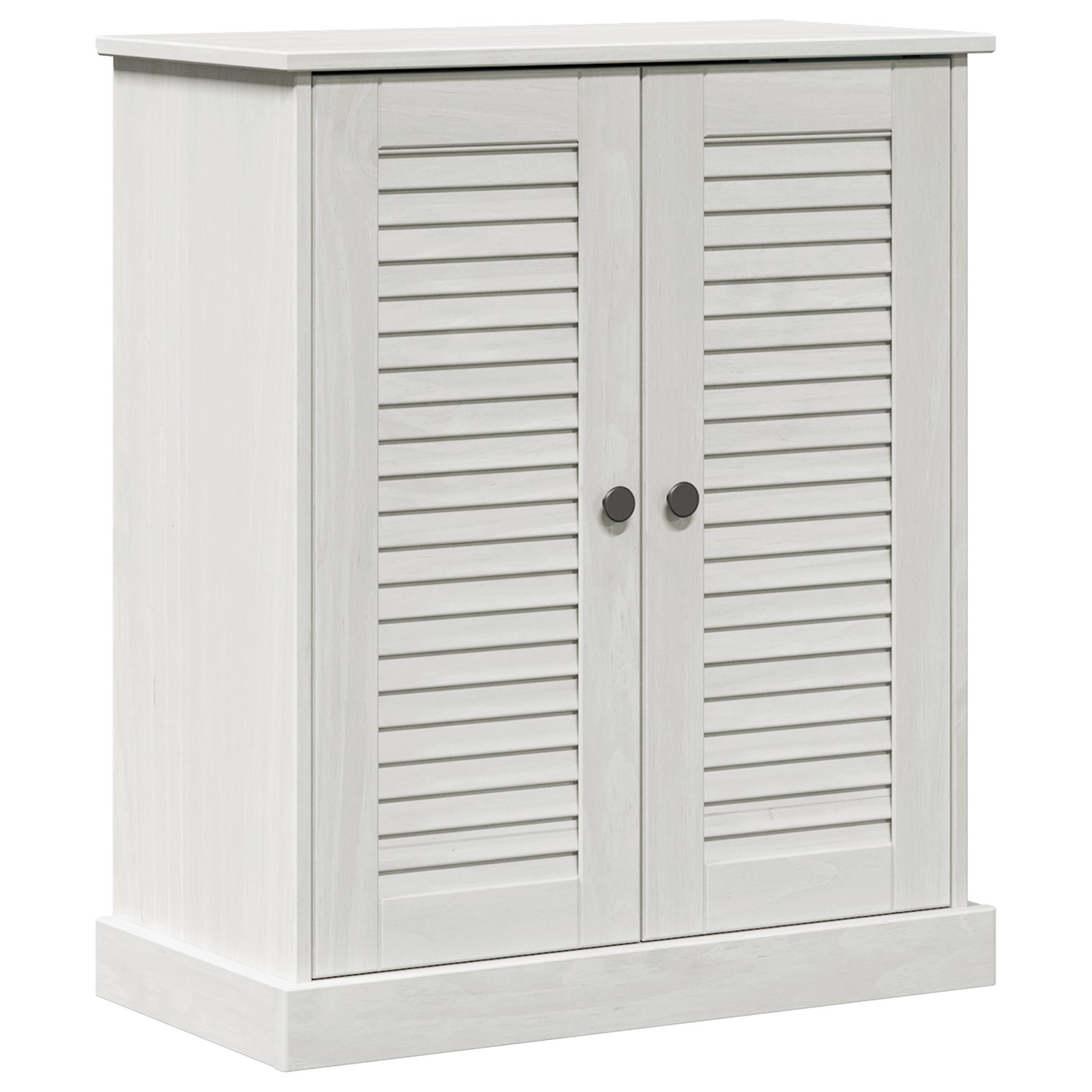 vidaXL Dulap de Baie Alb 68 x 34 x 80 cm Lemn masiv de pin vidaXL Dulap de Baie Alb 68 x 34 x 80 cm Lemn masiv de pin