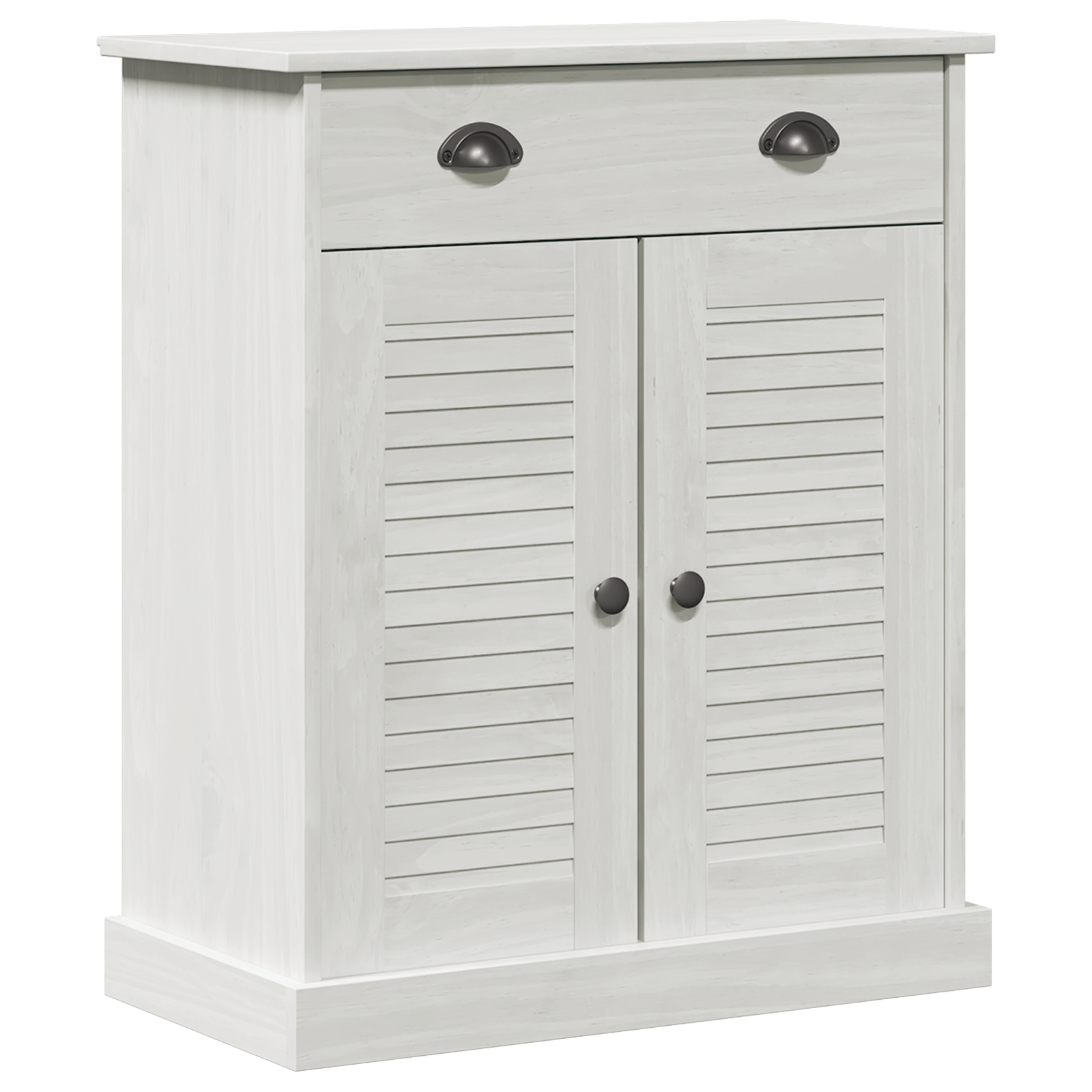 vidaXL Dulap de Baie Alb 68 x 34 x 80 cm Lemn masiv de pin vidaXL Dulap de Baie Alb 68 x 34 x 80 cm Lemn masiv de pin
