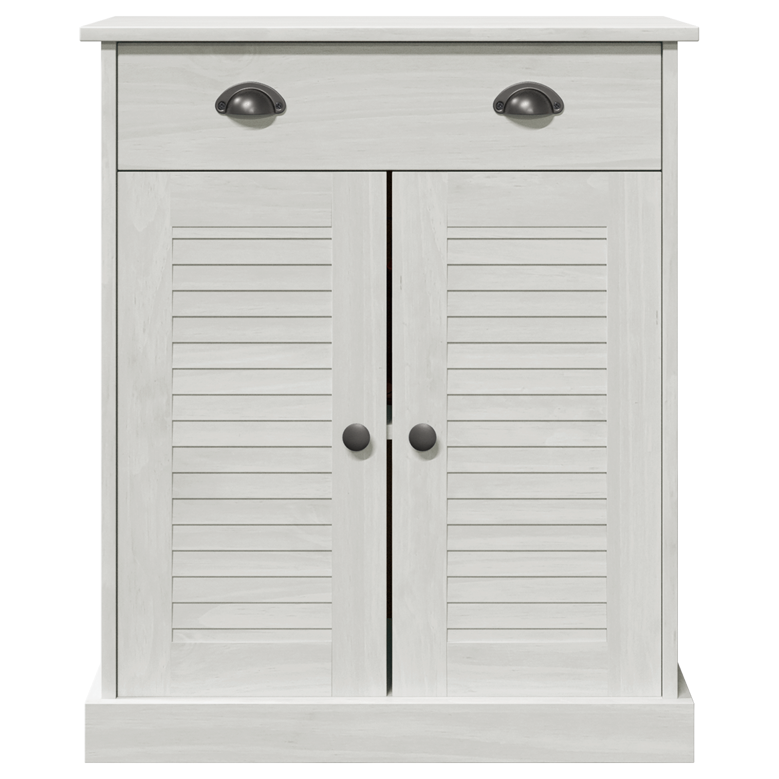 vidaXL Dulap de Baie Alb 68 x 34 x 80 cm Lemn masiv de pin vidaXL Dulap de Baie Alb 68 x 34 x 80 cm Lemn masiv de pin