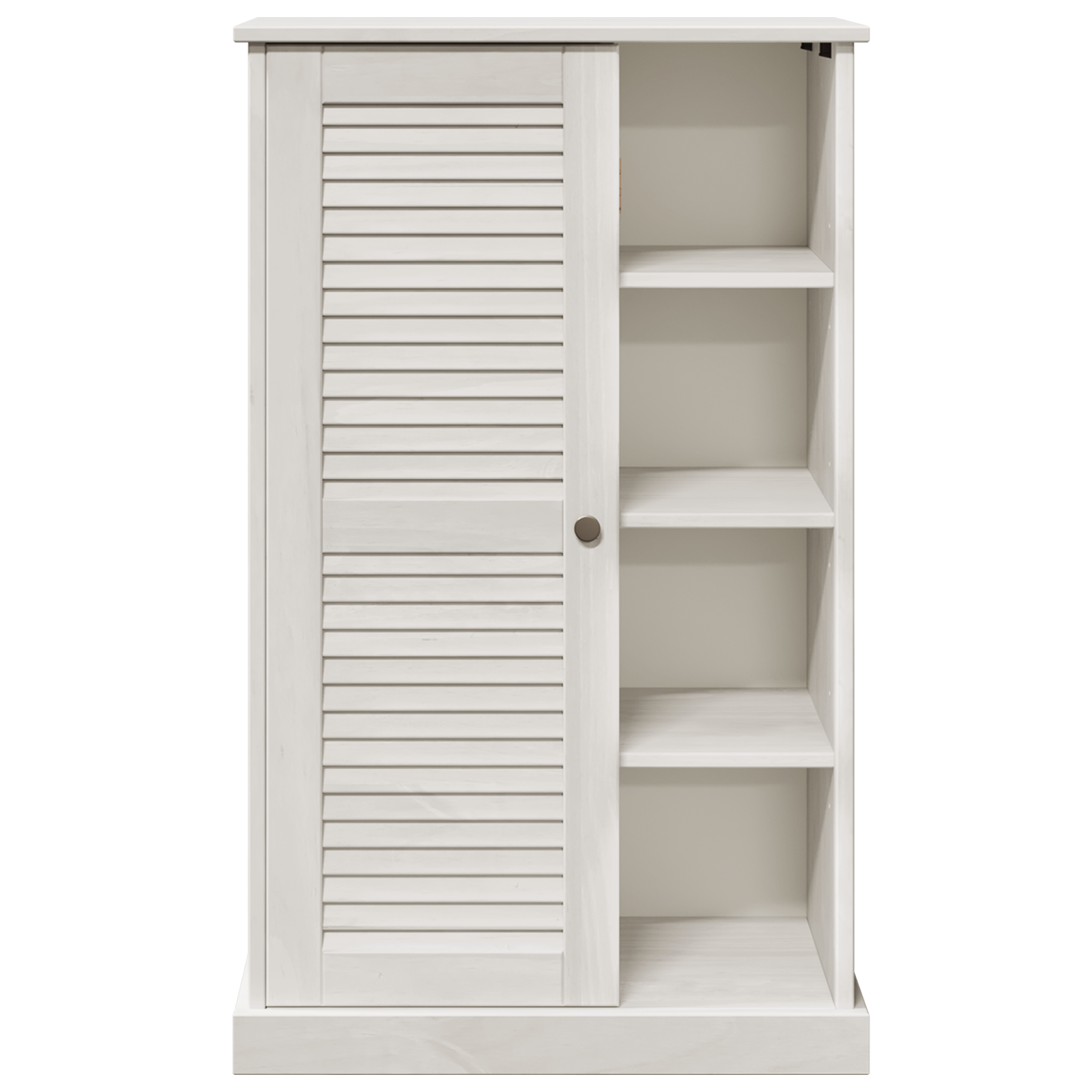 vidaXL Dulap de Baie Alb 68 x 34 x 110 cm Lemn masiv de pin vidaXL Dulap de Baie Alb 68 x 34 x 110 cm Lemn masiv de pin