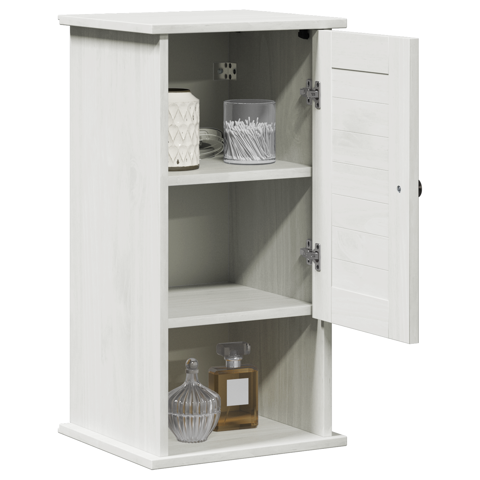 vidaXL Dulap Bathroom Montat pe Perete Alb 37 x 34 x 71.5 cm vidaXL Dulap Bathroom Montat pe Perete Alb 37 x 34 x 71.5 cm