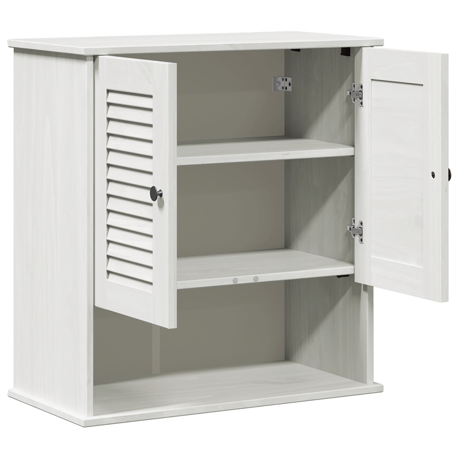 vidaXL Cabinet de baie montat pe perete Alb 67.5 x 34 x 71.5 cm vidaXL Cabinet de baie montat pe perete Alb 67.5 x 34 x 71.5 cm