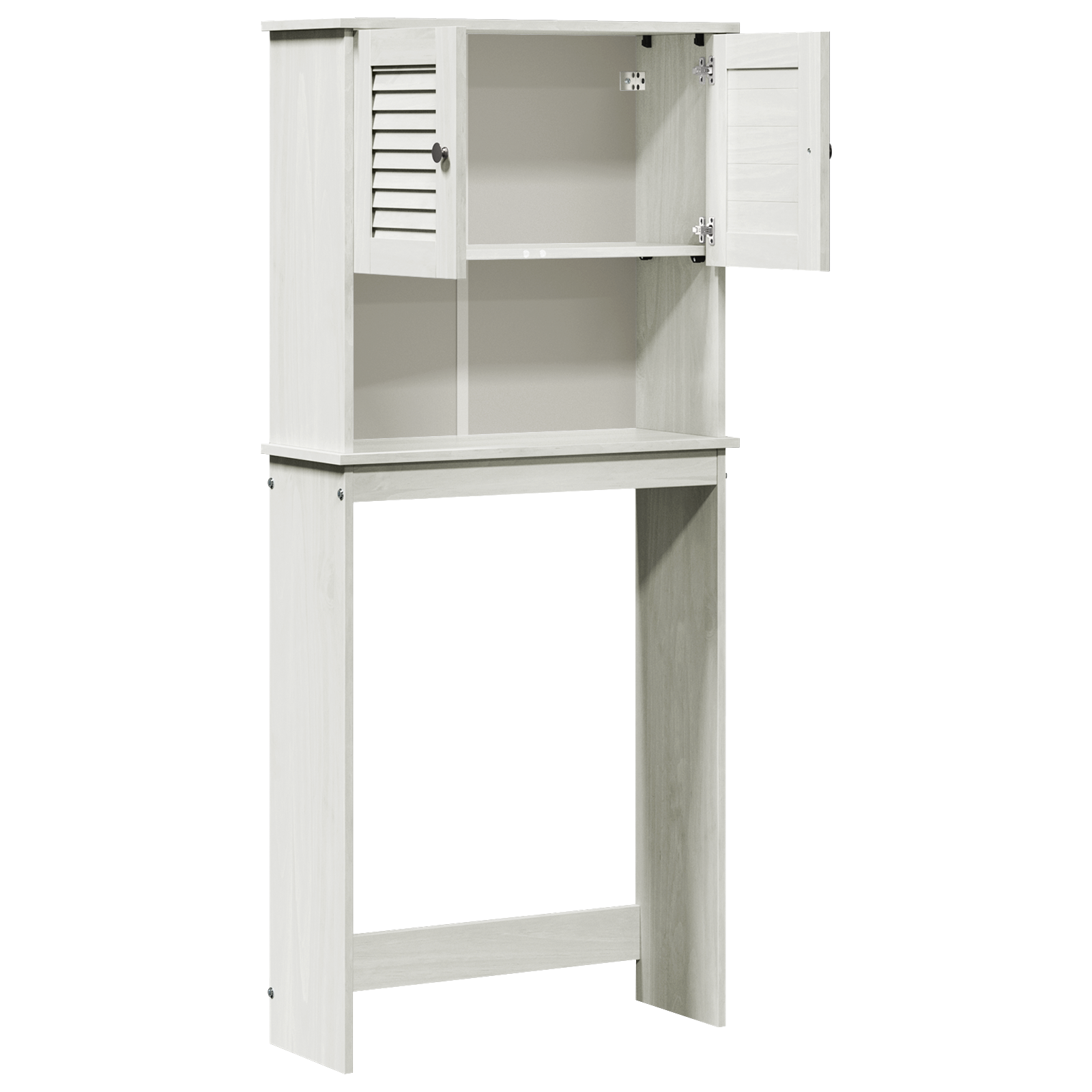 vidaXL Dulap pentru mașina de spălat VIGO Alb 72.5 x 27 x 161 cm vidaXL Dulap pentru mașina de spălat VIGO Alb 72.5 x 27 x 161 cm