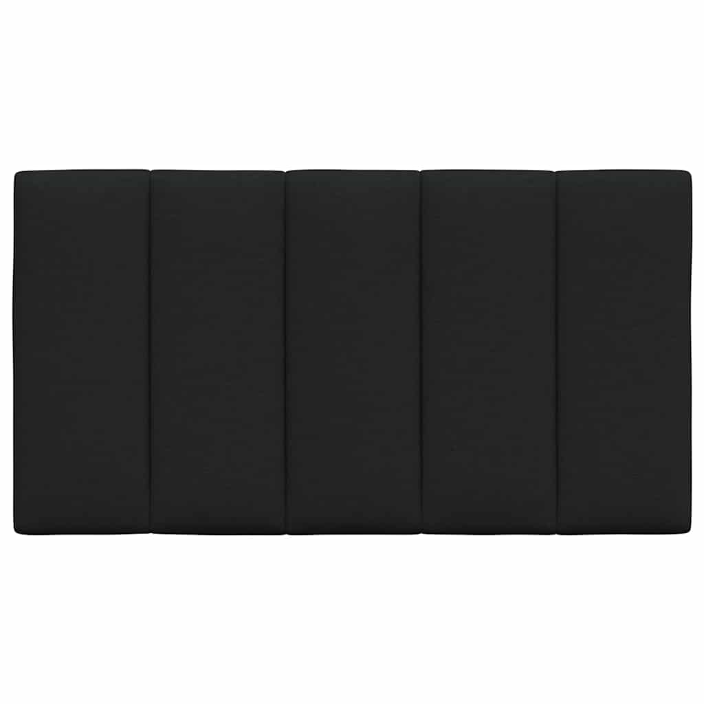 vidaXL Pernă pentru tăblie de pat, negru, 80 cm, material textil