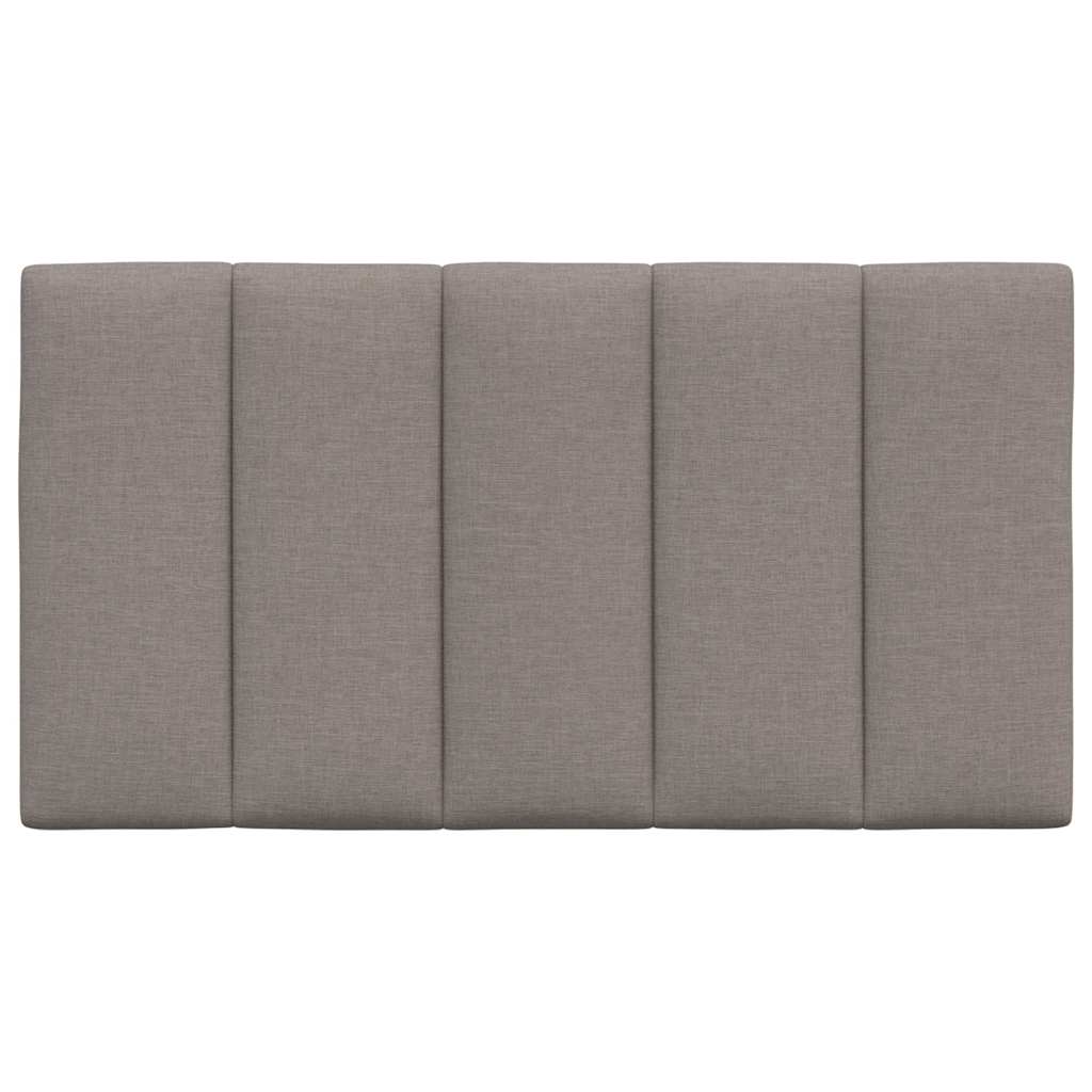 vidaXL Pernă pentru tăblie de pat, gri taupe, 80 cm, material textil vidaXL Pernă pentru tăblie de pat, gri taupe, 80 cm, material textil