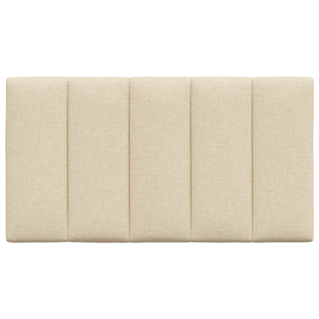 vidaXL Pernă pentru tăblie de pat, crem, 80 cm, material textil