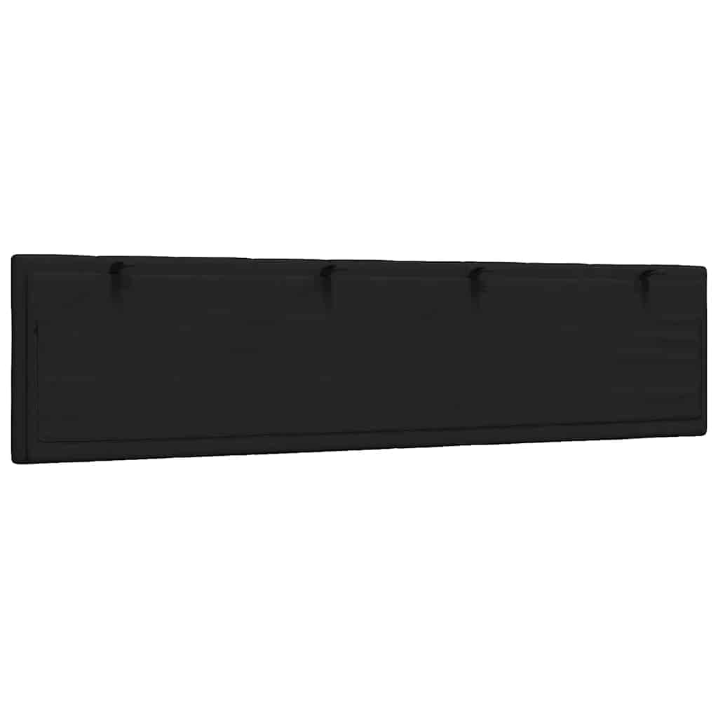 vidaXL Pernă pentru tăblie de pat, negru, 200 cm, material textil vidaXL Pernă pentru tăblie de pat, negru, 200 cm, material textil