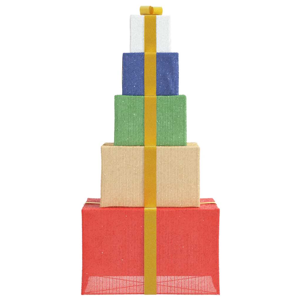 vidaXL Cutie cadou pentru decorațiuni de Crăciun 250 LED-uri alb cald vidaXL Cutie cadou pentru decorațiuni de Crăciun 250 LED-uri alb cald