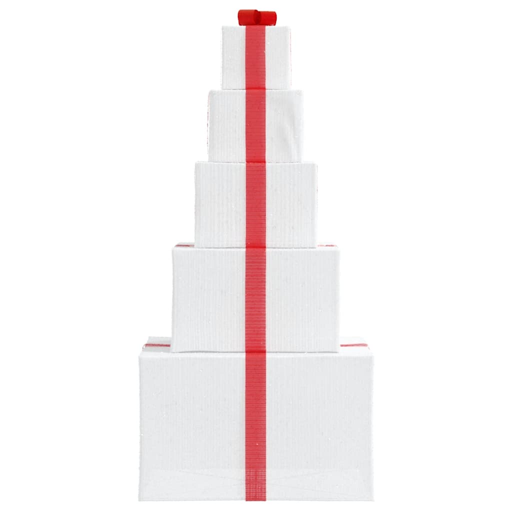 vidaXL Cutie cadou pentru decorațiuni de Crăciun 250 LED-uri alb cald vidaXL Cutie cadou pentru decorațiuni de Crăciun 250 LED-uri alb cald