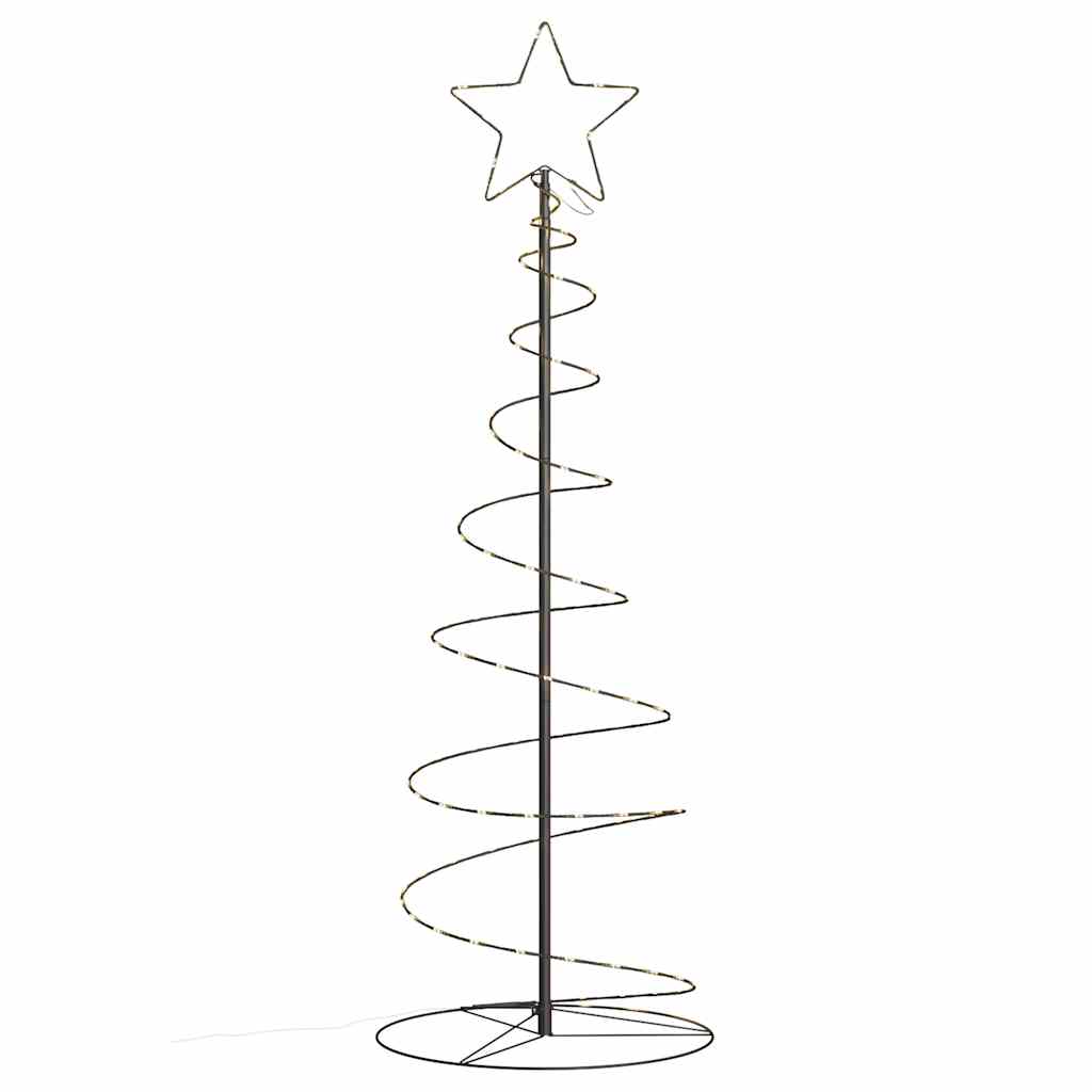 vidaXL Pom de Crăciun LED 100 LED-uri Alb Cald 150 cm vidaXL Pom de Crăciun LED 100 LED-uri Alb Cald 150 cm