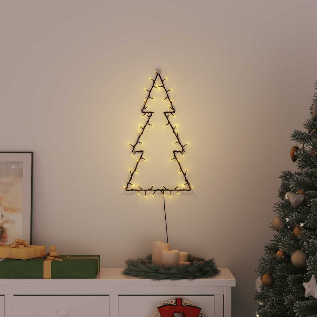 vidaXL Lumini de Crăciun Siluetă Pom Crăciun 80 LED-uri Alb Cald vidaXL Lumini de Crăciun Siluetă Pom Crăciun 80 LED-uri Alb Cald
