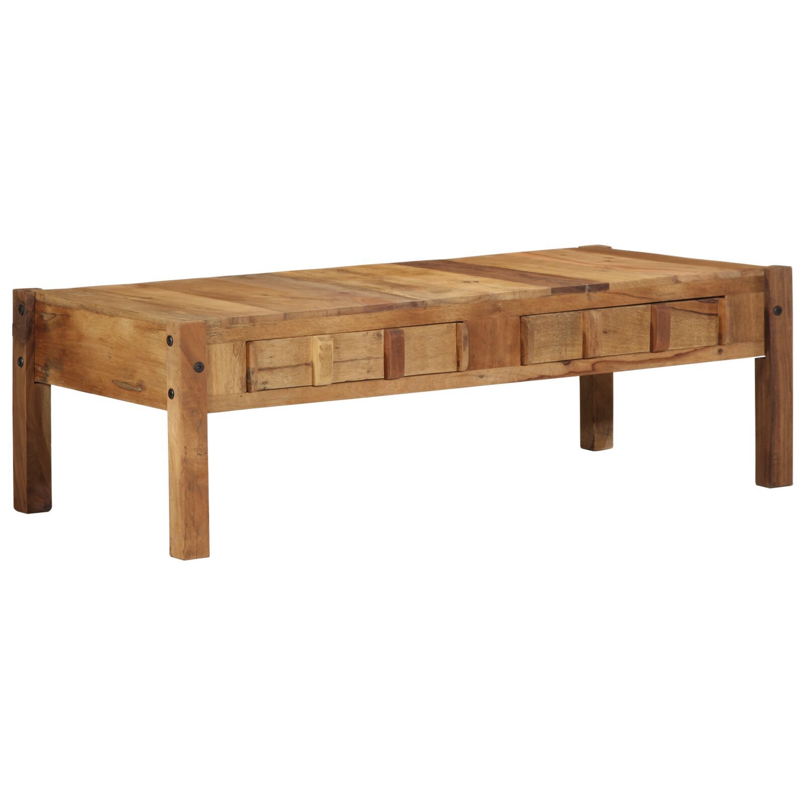 vidaXL Masa de cafea 110x55x35 cm Lemn masiv recuperat vidaXL Masa de cafea 110x55x35 cm Lemn masiv recuperat