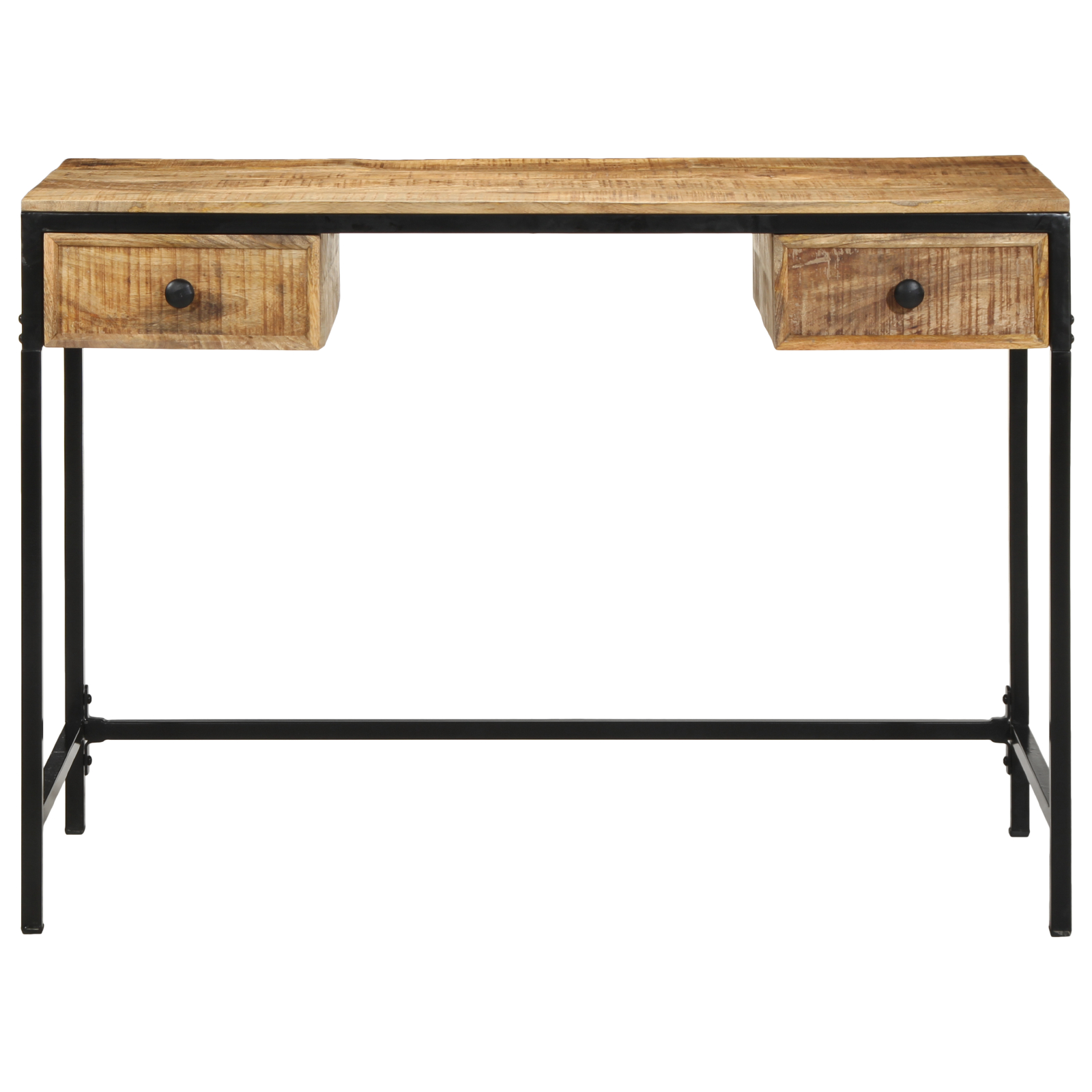 vidaXL Birou 105x50x75 cm Lemn masiv Mango vidaXL Birou 105x50x75 cm Lemn masiv Mango