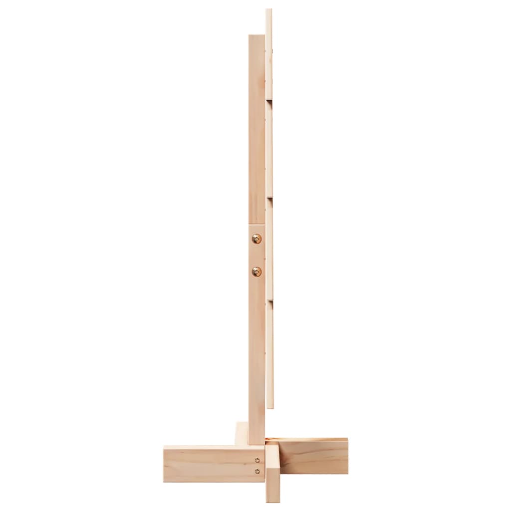 vidaXL Brad de Crăciun decorativ, 70 cm, lemn masiv vidaXL Brad de Crăciun decorativ, 70 cm, lemn masiv