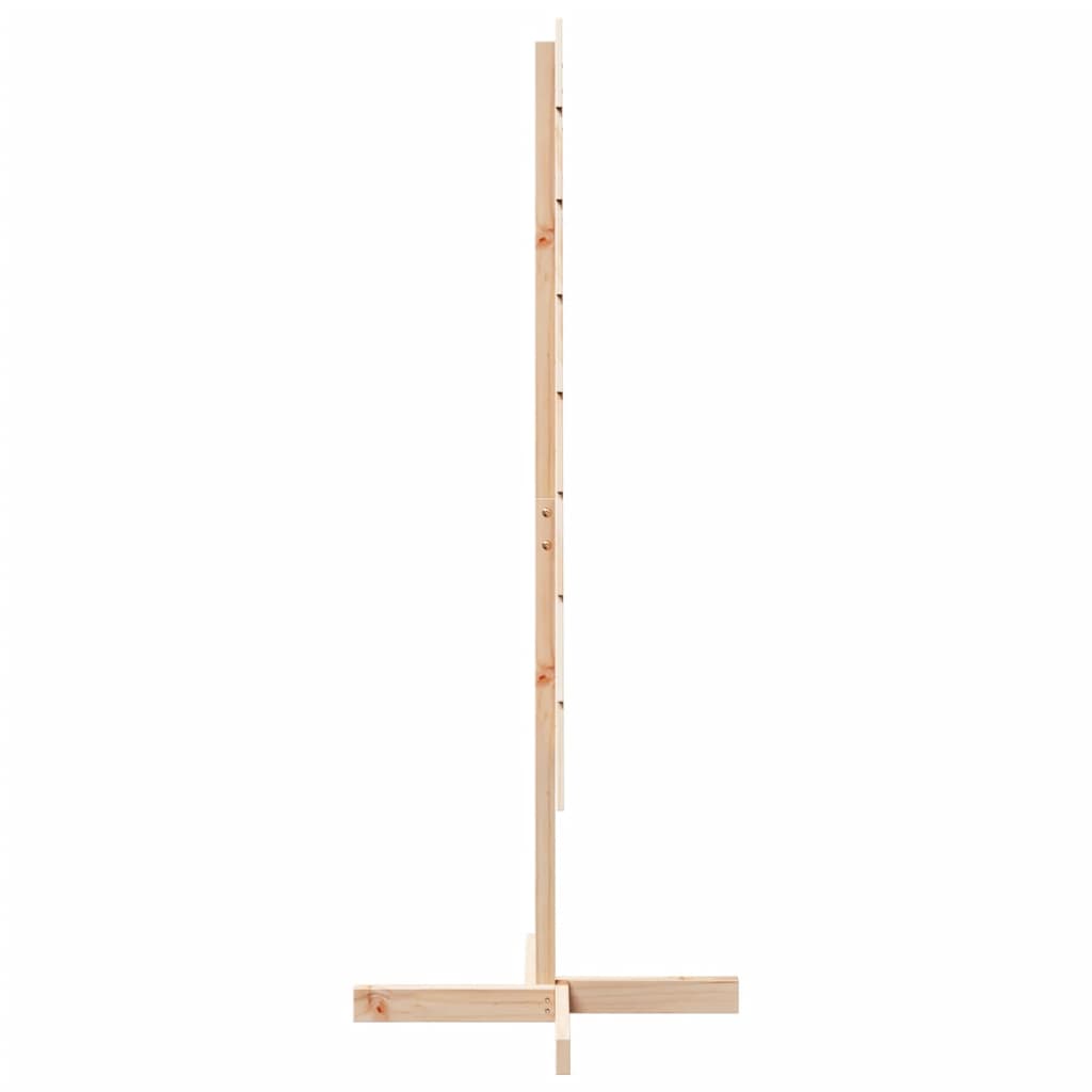 vidaXL Brad de Crăciun decorativ, 150 cm, lemn masiv vidaXL Brad de Crăciun decorativ, 150 cm, lemn masiv