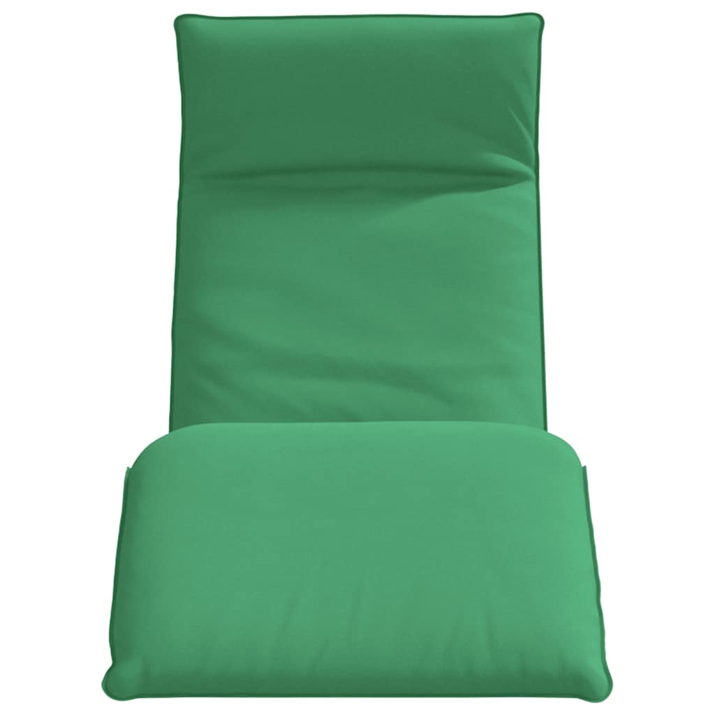 vidaXL Șezlong pliabil, verde, 175x54x8,5 cm, țesătură Oxford vidaXL Șezlong pliabil, verde, 175x54x8,5 cm, țesătură Oxford