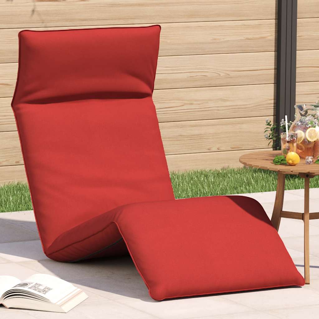vidaXL Șezlong pliabil, roșu, 175x54x8,5 cm, țesătură Oxford vidaXL Șezlong pliabil, roșu, 175x54x8,5 cm, țesătură Oxford