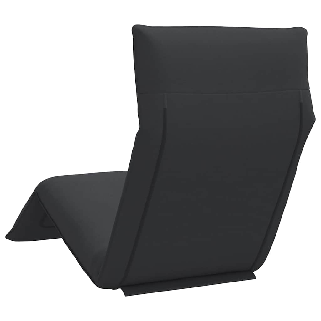 vidaXL Șezlong pliabil negru 175x54x8,5 cm țesătură Oxford