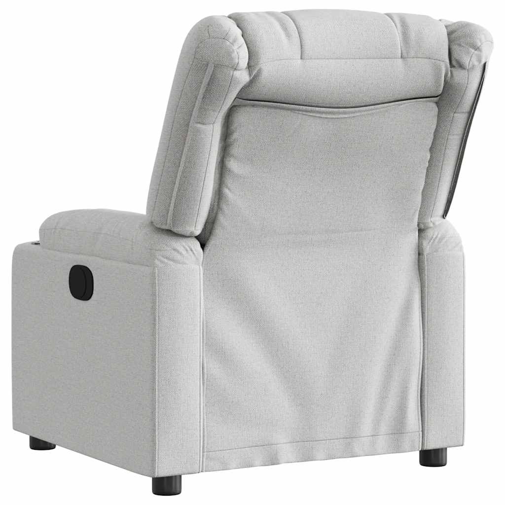 vidaXL Scaun extensibil din stofă gri nor vidaXL Scaun extensibil din stofă gri nor