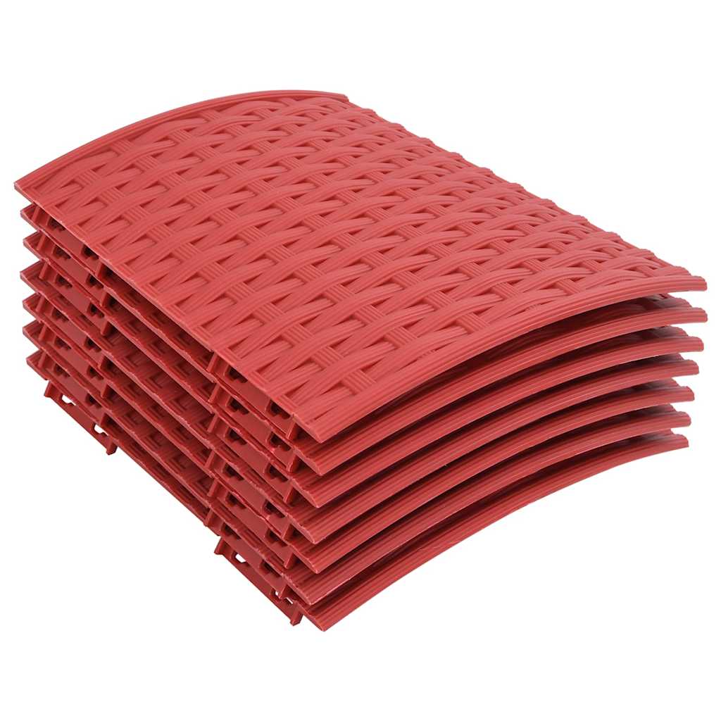 vidaXL Fustă brad de Crăciun, roșu, Ø56x23 cm, plastic vidaXL Fustă brad de Crăciun, roșu, Ø56x23 cm, plastic
