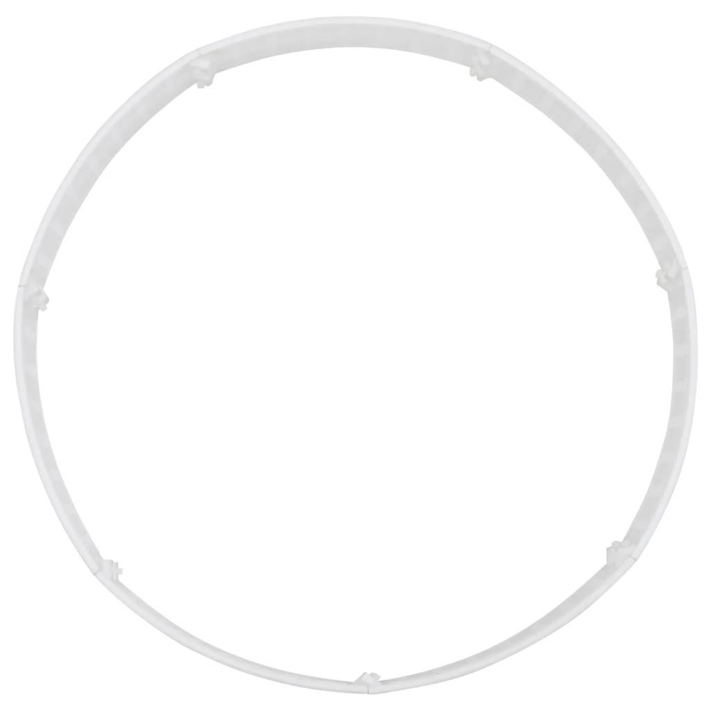 vidaXL Fustă brad de Crăciun, alb, Ø56x23 cm, plastic vidaXL Fustă brad de Crăciun, alb, Ø56x23 cm, plastic