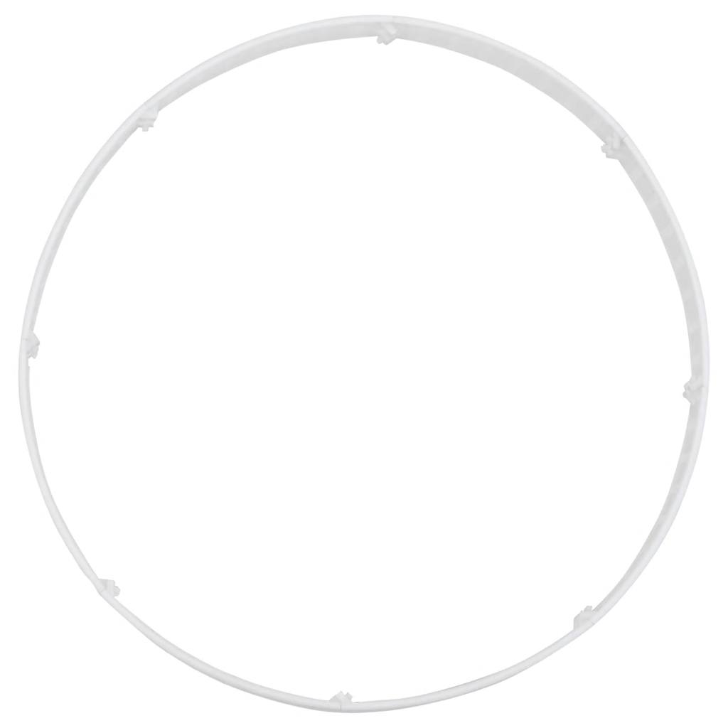 vidaXL Fustă brad de Crăciun, alb, Ø65x23 cm, plastic vidaXL Fustă brad de Crăciun, alb, Ø65x23 cm, plastic