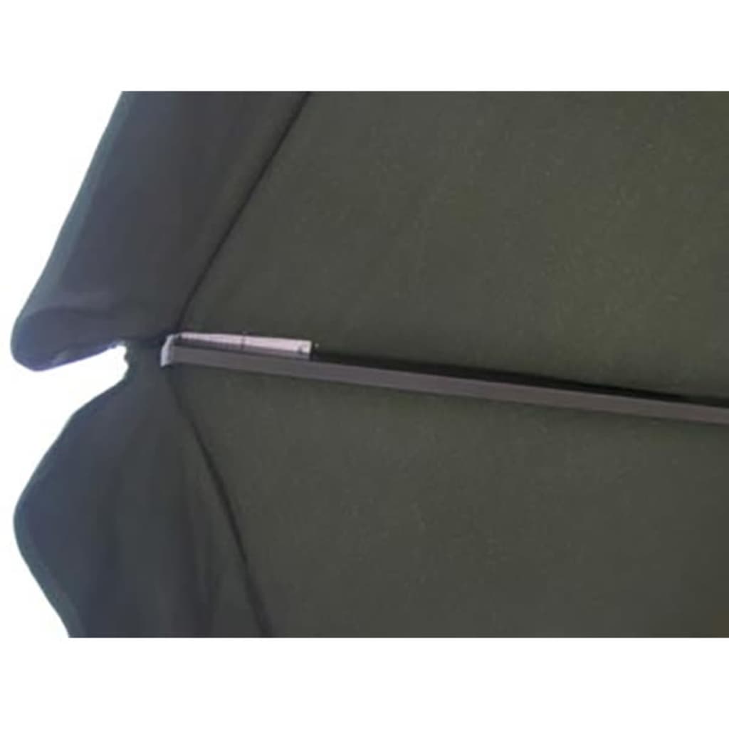 Umbrela Samos 500cm, aluminiu, Verde Umbrela Samos 500cm, aluminiu, Verde