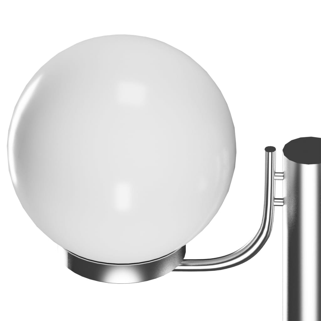 vidaXL Lampă de grădină cu stâlp, 2 lămpi, 220 cm vidaXL Lampă de grădină cu stâlp, 2 lămpi, 220 cm