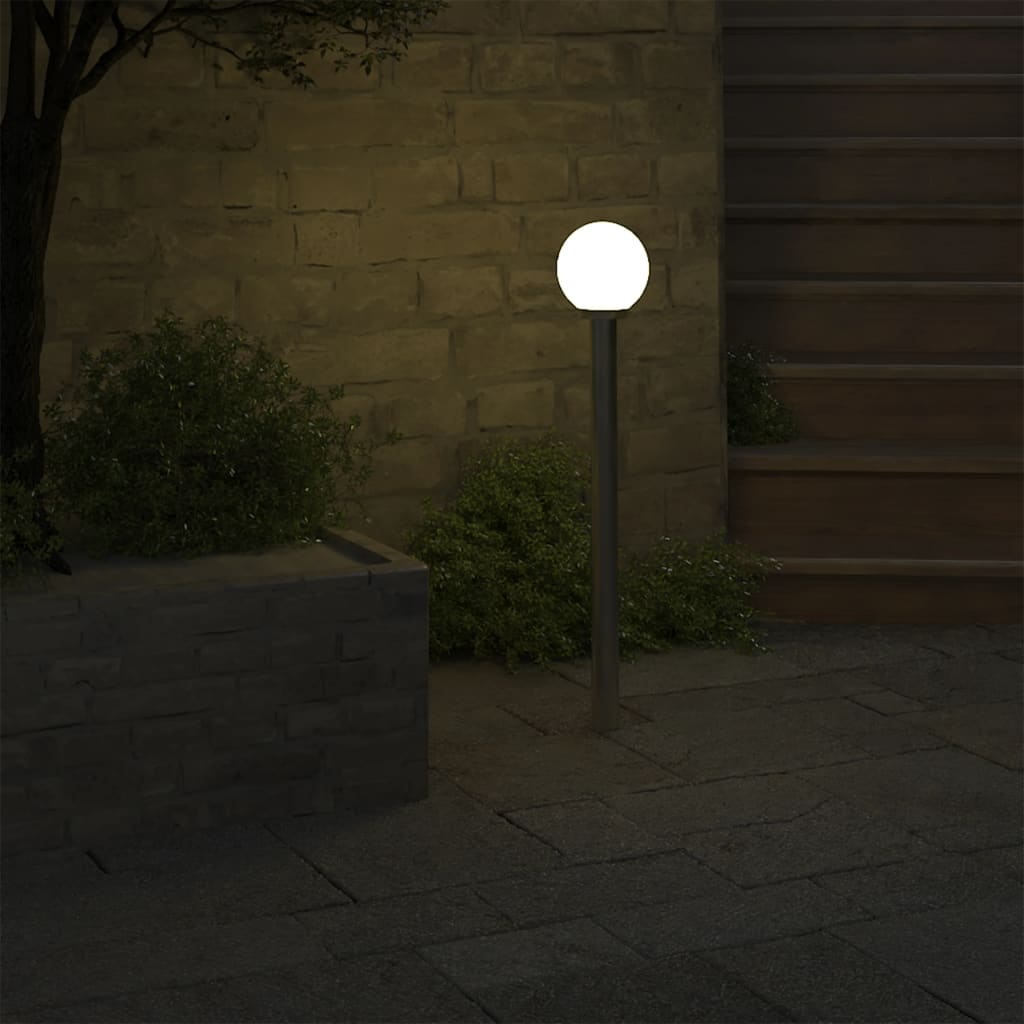 vidaXL Lampă de grădină cu stâlp, 1 lampă, 110 cm vidaXL Lampă de grădină cu stâlp, 1 lampă, 110 cm