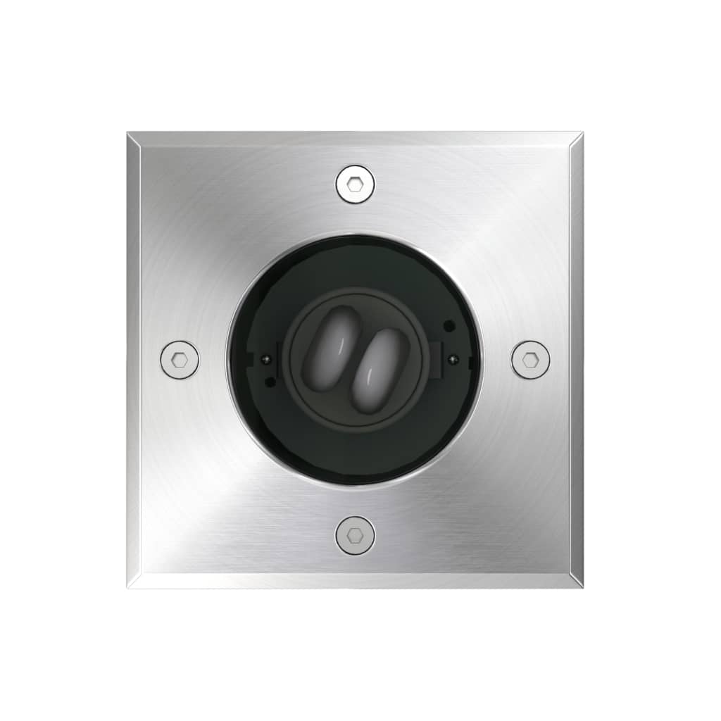 vidaXL Lămpi de sol pentru exterior, 3 buc., pătrat vidaXL Lămpi de sol pentru exterior, 3 buc., pătrat