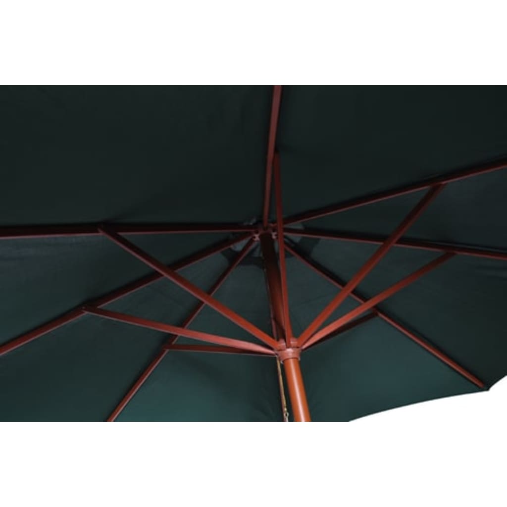 vidaXL Umbrelă de soare, verde, 258 cm vidaXL Umbrelă de soare, verde, 258 cm