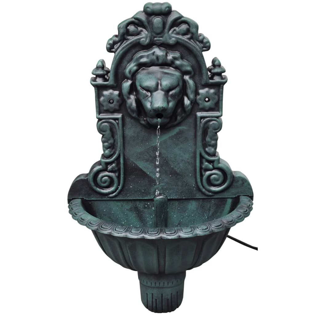 vidaXL Fântână de perete cu design cap de leu vidaXL Fântână de perete cu design cap de leu