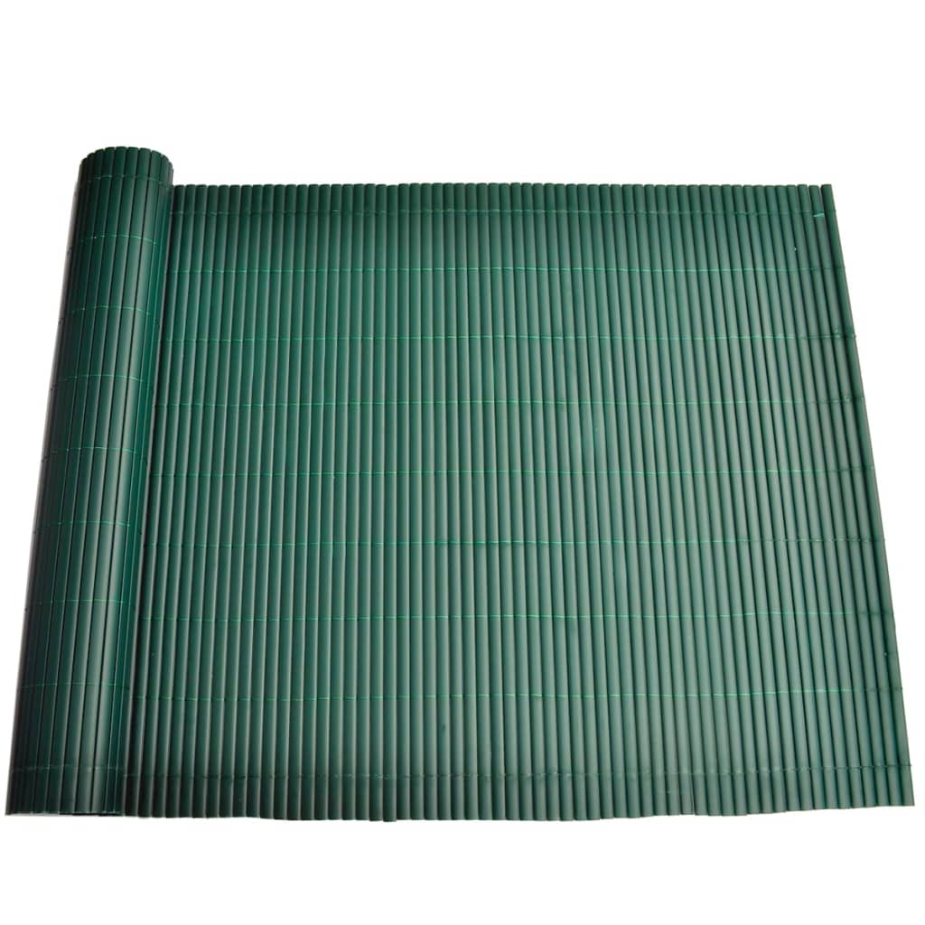 vidaXL Panou de gard, verde, 90 x 300 cm, PVC vidaXL Panou de gard, verde, 90 x 300 cm, PVC