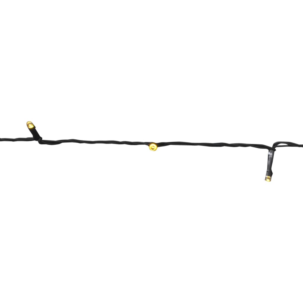 Decorațiune de Crăciun instalație lumini solare cu LED-uri, alb cald Decorațiune de Crăciun instalație lumini solare cu LED-uri, alb cald
