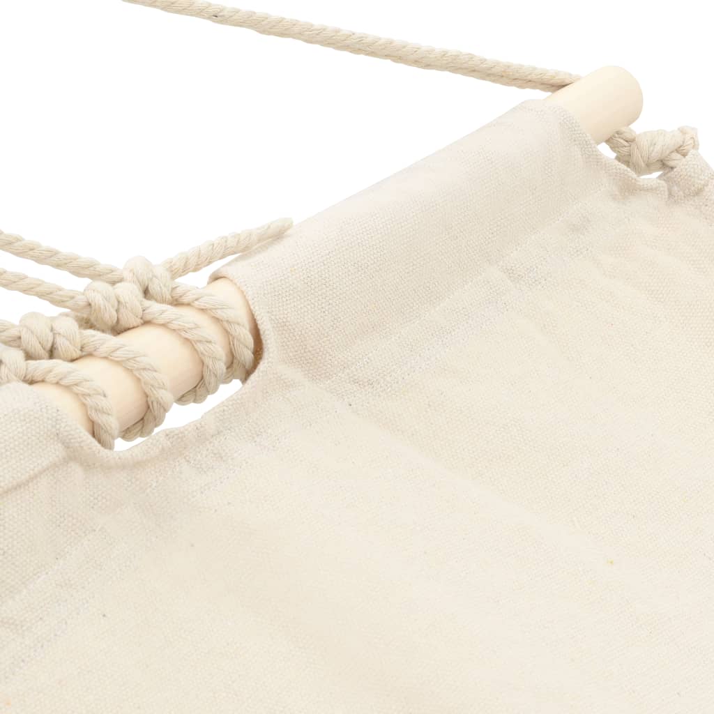 Hamac cu bare 210 x 150 cm, crem Hamac cu bare 210 x 150 cm, crem